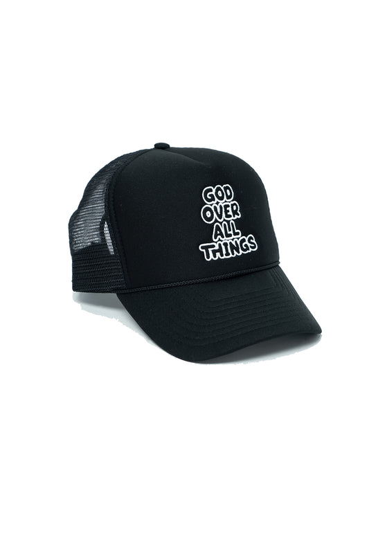 Guy Benson Collection God Over All Things Snapback Hat -BlackWhite