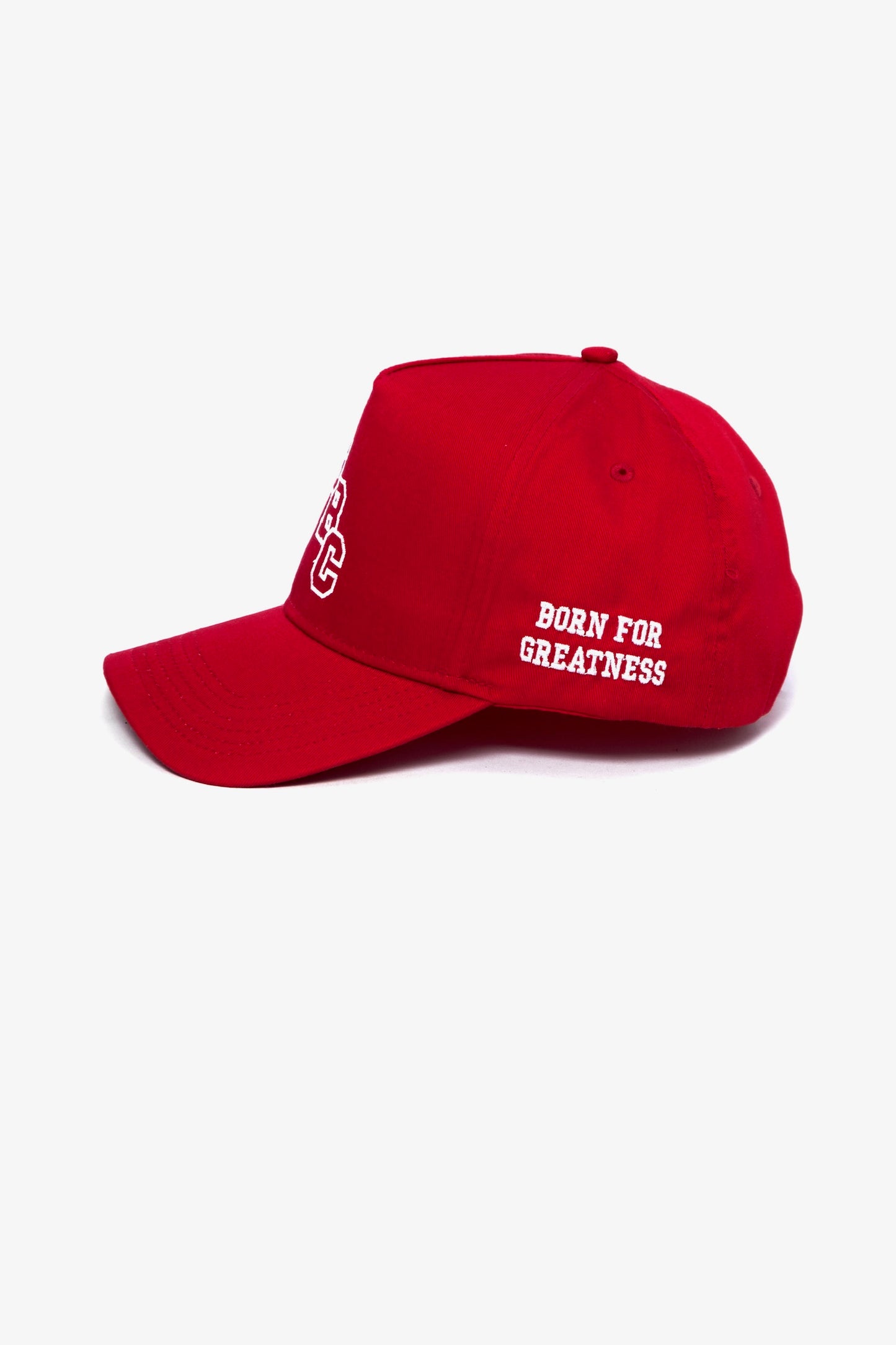 Guy Benson Collection IX Anniversary 5 Panel Snapback Hat -Red/White