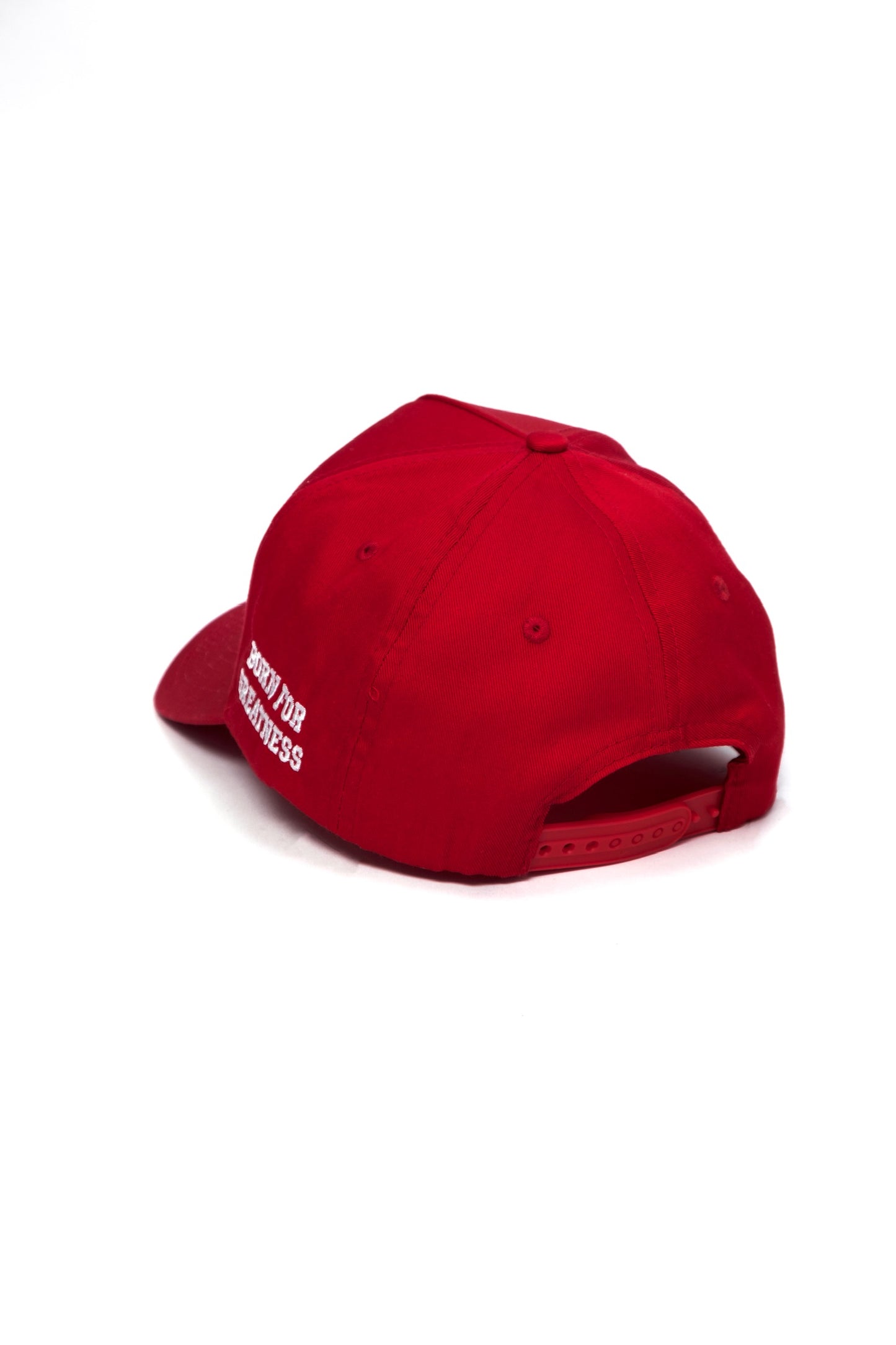 Guy Benson Collection IX Anniversary 5 Panel Snapback Hat -Red/White