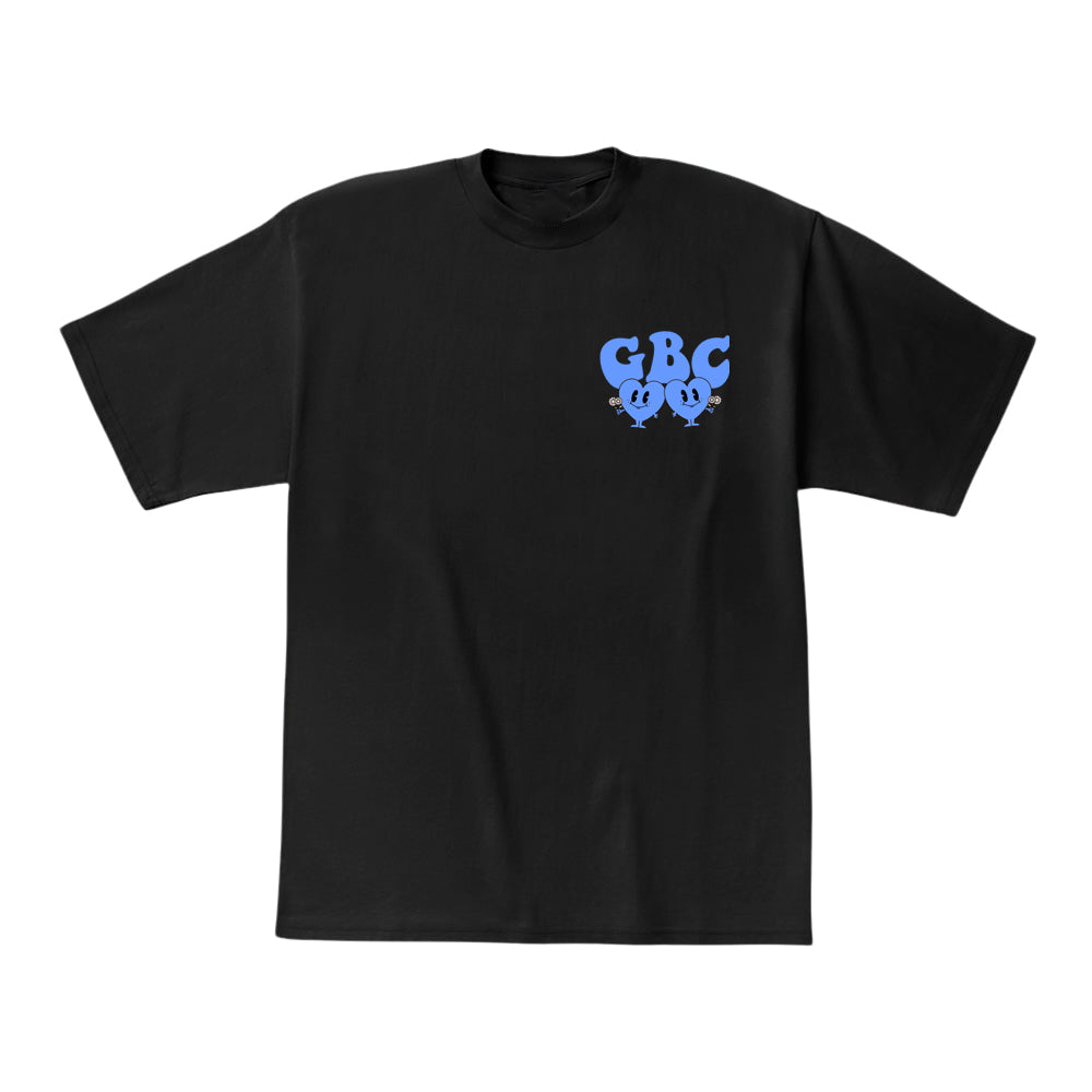 Guy Benson Collection Love Never Fails T-Shirt -Black/Baby Blue