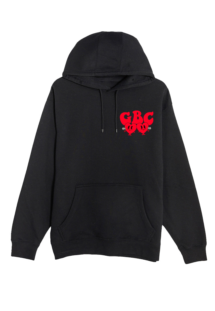 Guy Benson Collection Love Never Fails Hoodie -Black/Red