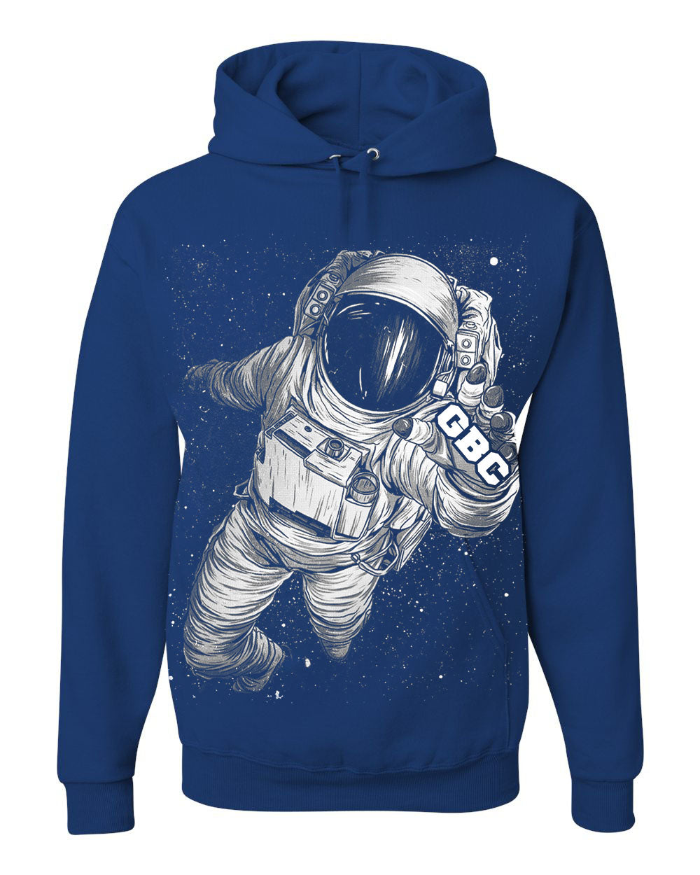 Guy Benson Collection Out Of Site Hoodie Royal White