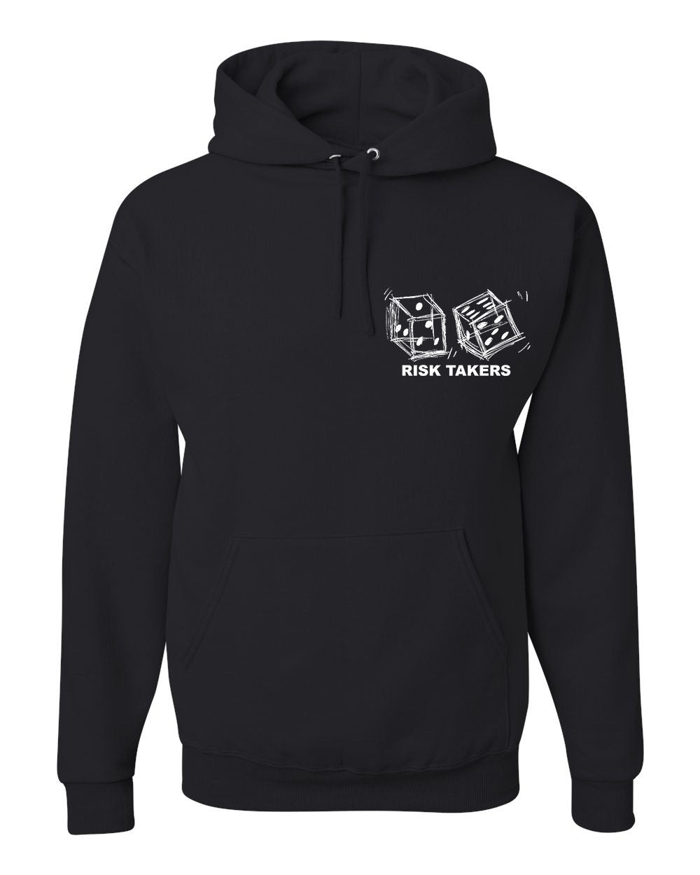 Indore Collection Risk Taker Lifestyle Hoodie -Black