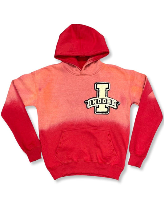 INDORE UNIVERSITY HOODIE - RED