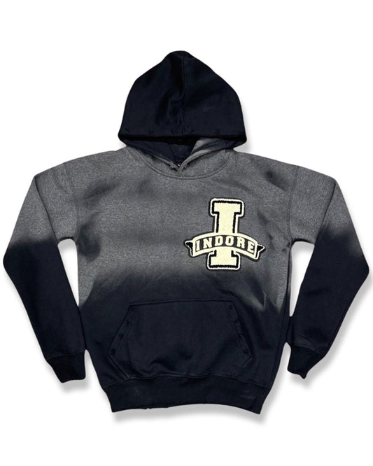 INDORE UNIVERSITY HOODIE - BLACK