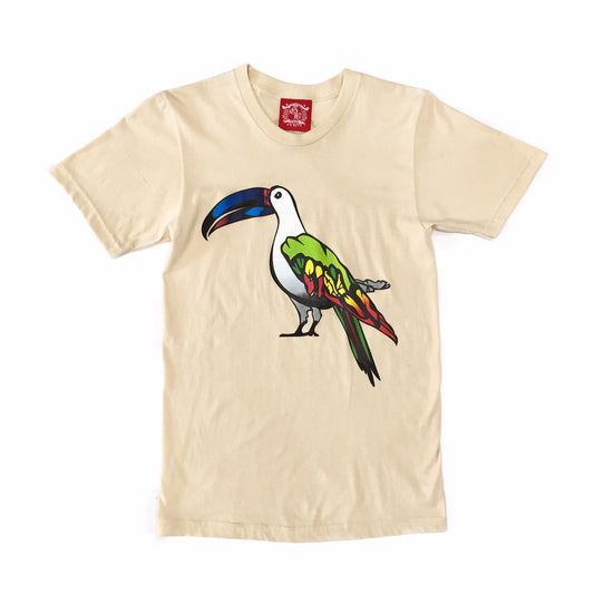 Guy Benson Collection Exotic Bird Tee - Creme