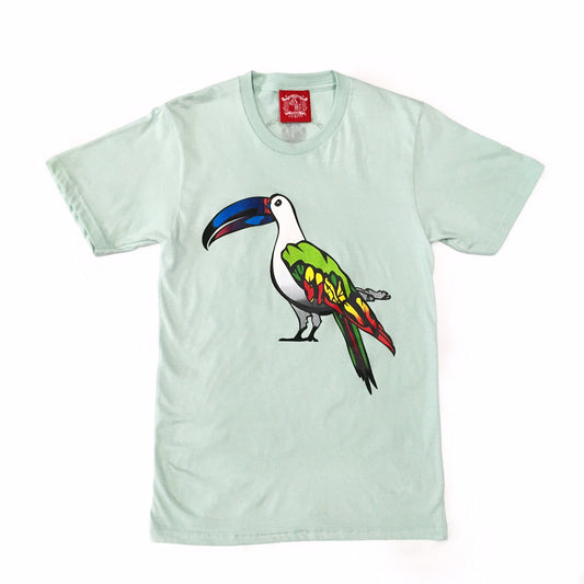 Guy Benson Collection Exotic Bird Tee - Sea Foam