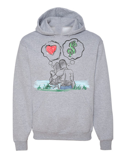 Guy Benson Collection Love Vs Money Hoodie -Grey – GBC BOUTIQUE