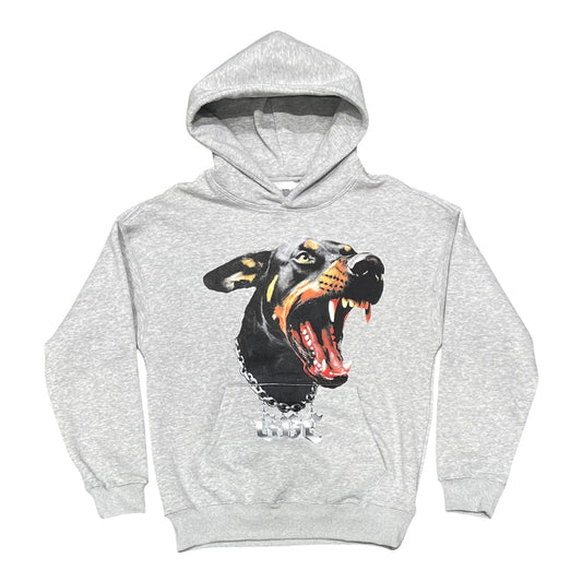 Doberman Hoodie - Gray