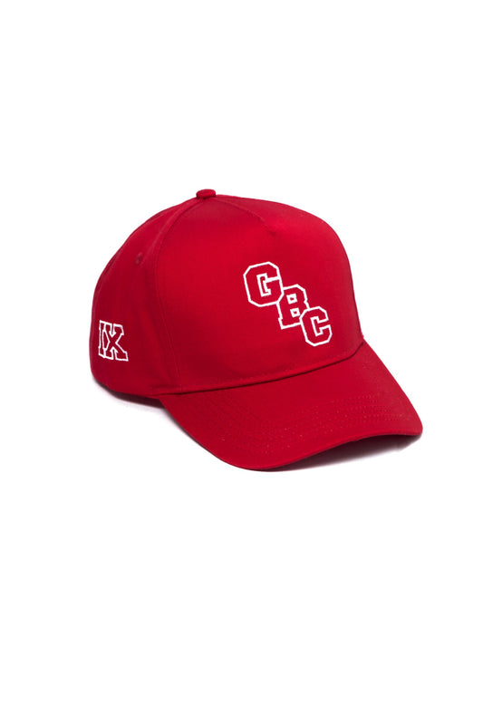 Guy Benson Collection IX Anniversary 5 Panel Snapback Hat -Red/White