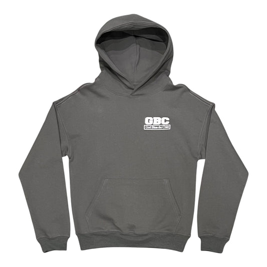 Fear No Man Hoodie - Charcoal Gray