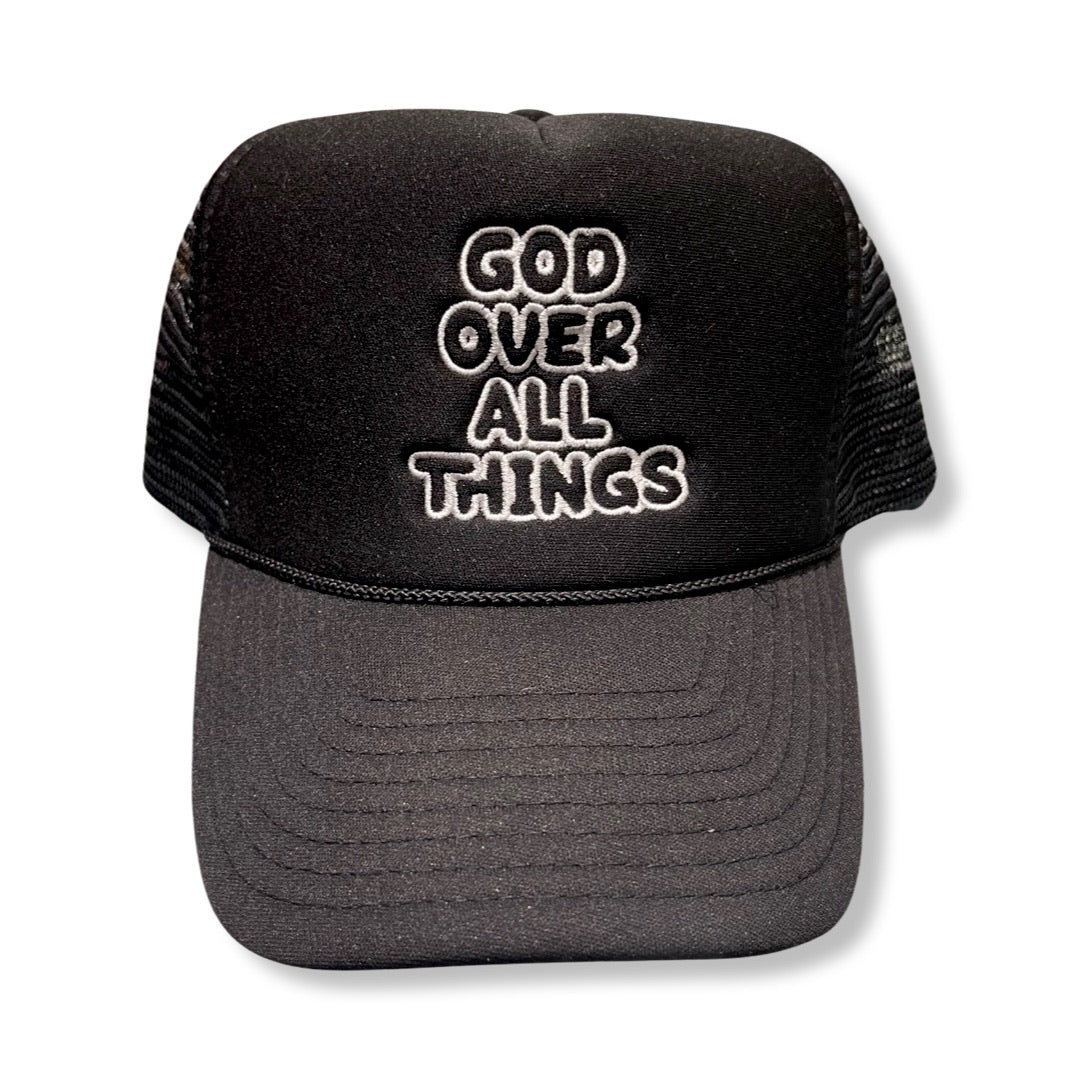 Guy Benson Collection God Over All Things Snapback Hat -BlackWhite