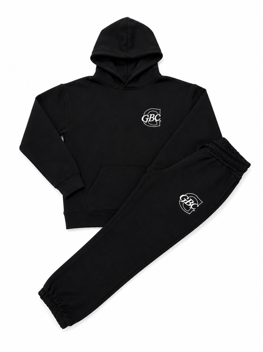 Guy Benson Collection GBC Embroidered Sweatsuit  -Black
