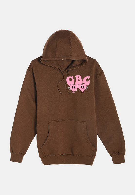 Guy Benson Collection Limited Edition "Love Never Fails" Hoodie -Brown/Pink