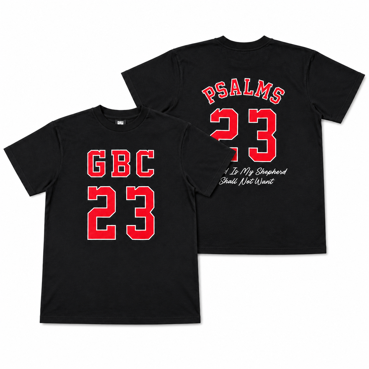 Guy Benson Collection "Psalms 23" T-Shirt -Black