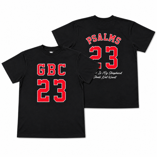 Guy Benson Collection "Psalms 23" T-Shirt -Black