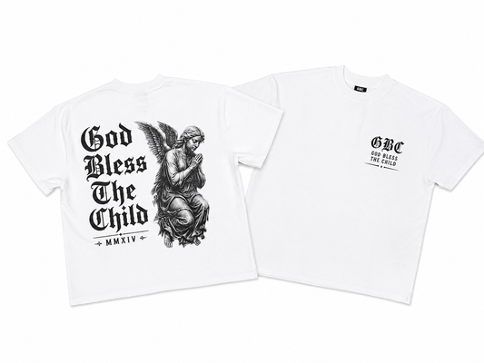 Guy Benson Collection "God Bless The Child" T-Shirt -White