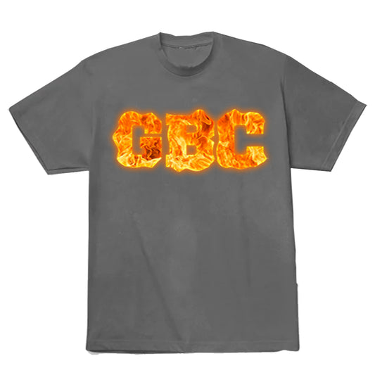 Guy Benson Collection GBC Flame T-Shirt -Charcoal Grey