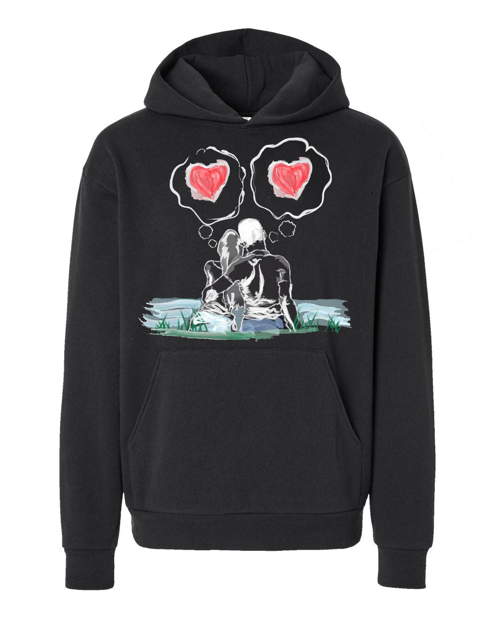 Guy Benson Collection "Love Is In The Air" Hoodie -Black